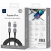 Дата кабель WIWU C085 Raptor Pro 4in1 Type-C to USB/Type-C to Lightning 240W (1.2m) (Black) в магазине vchehle.ua