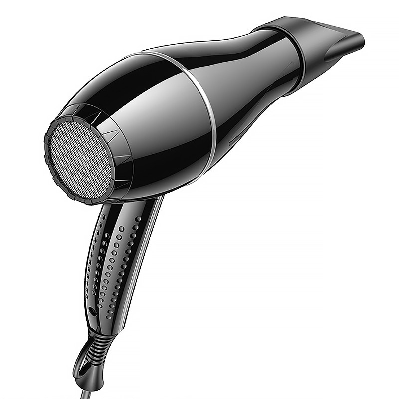Фен для волосся Hoco HP12 Hot and cold air (1450W) (Black) в магазині vchehle.ua