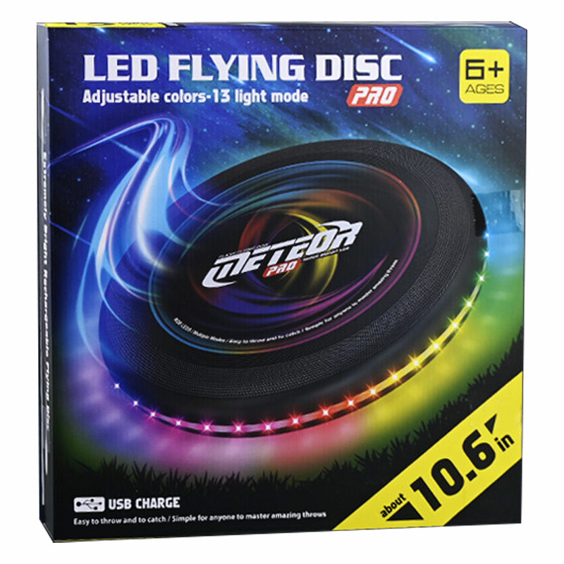 Купить Фрисби 102 Shantom Led (22.5cm) (Black) на vchehle.ua
