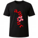 Футболка черная Amour cherry (L)