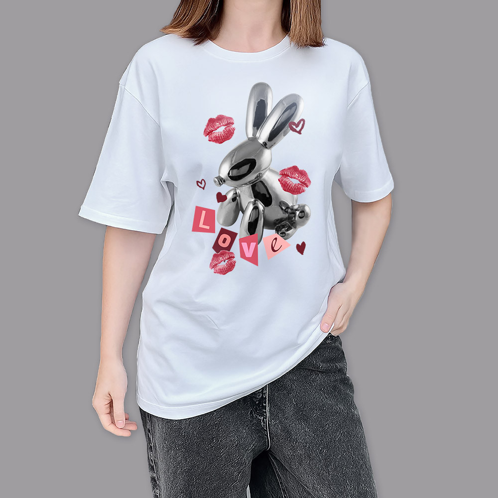 Фото Футболка белая Bunny на vchehle.ua