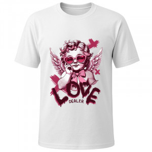 Футболка біла Love angel
