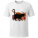 Футболка белая Cats love (S)