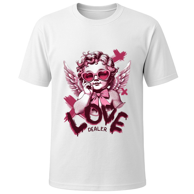 Футболка белая Love angel (XL)