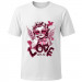 Футболка белая Love angel (XXL)