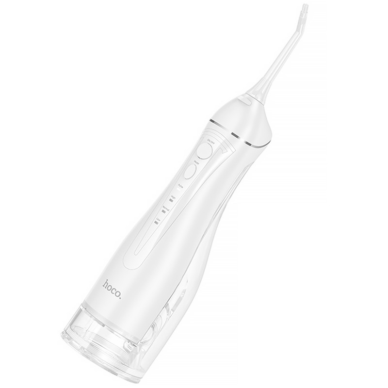 Фото Ирригатор для полости рта Hoco HP63 Electric Oral with large-capacity (White) на vchehle.ua