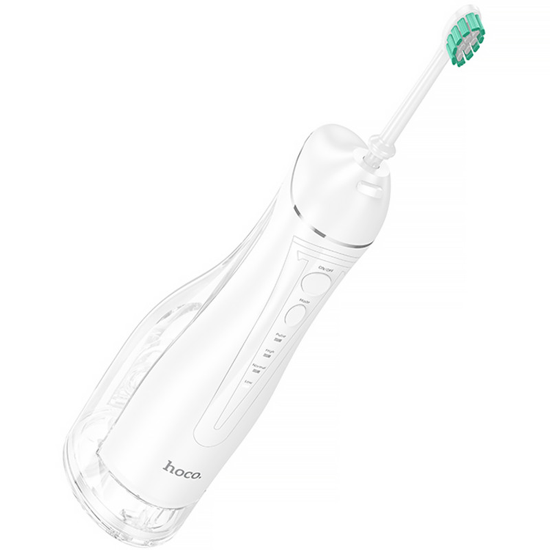 Фото Ирригатор для полости рта Hoco HP63 Electric Oral with large-capacity (White) в магазине vchehle.ua