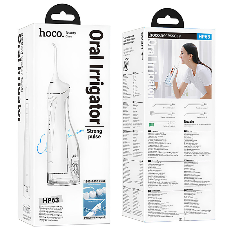 Заказать Ирригатор для полости рта Hoco HP63 Electric Oral with large-capacity (White) на vchehle.ua