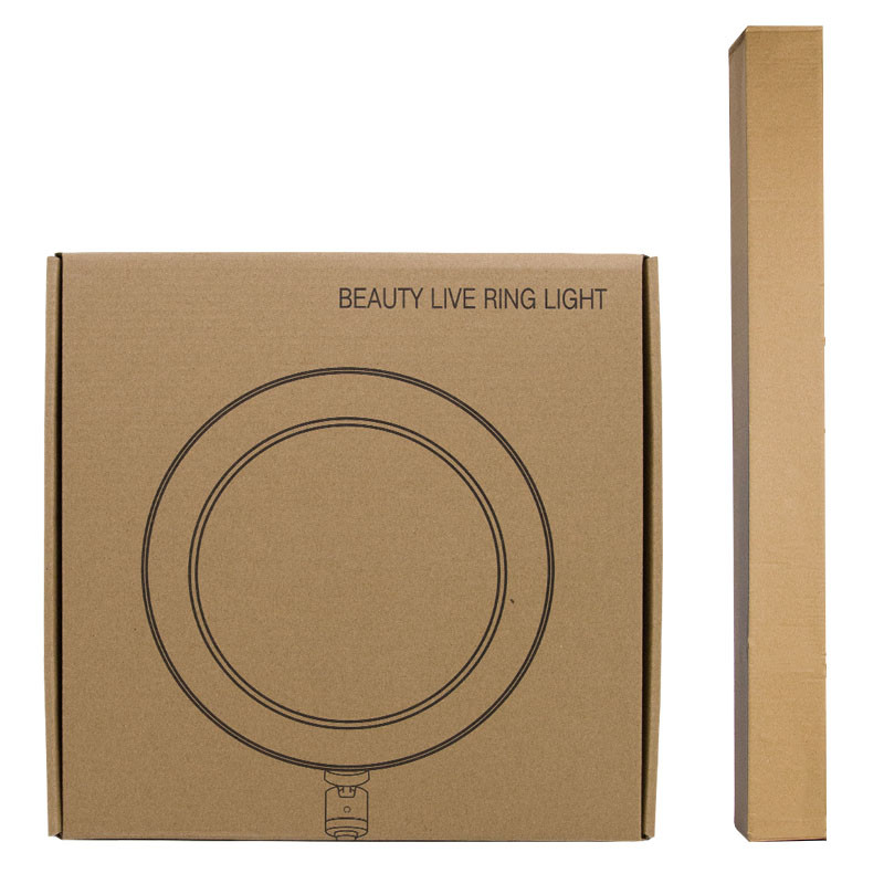 Замовити Кільцева світлодіодна LED лампа Flat Ring 10" + tripod 2.1m (Black) на vchehle.ua