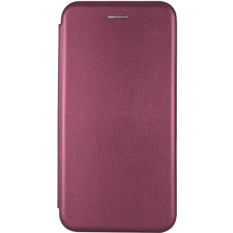 Шкіряний чохол-книжка Classy на Apple iPhone X / XS (5.8") (Бордовий)