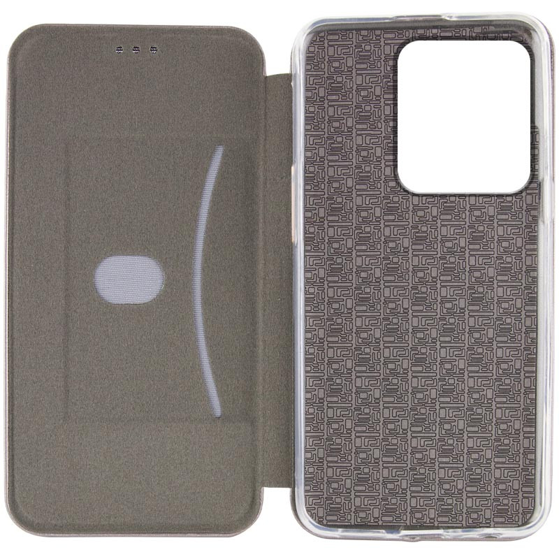 Фото Шкіряний чохол-книжка Classy на Motorola Moto G75 5G (Сірий) в маназині vchehle.ua