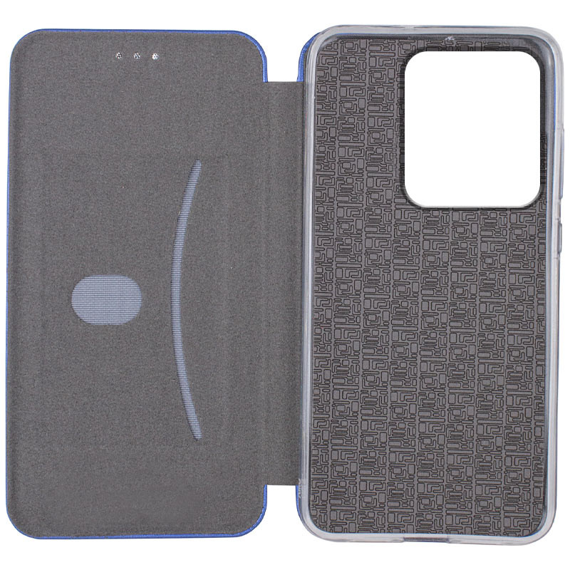 Фото Шкіряний чохол-книжка Classy на Motorola Moto G75 5G (Синій) в маназині vchehle.ua