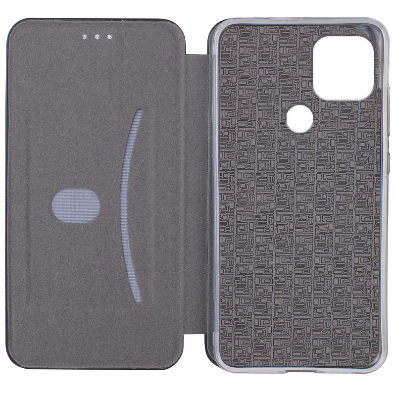 Шкіряний чохол-книжка Classy на Oppo A15s / A15 (Чорний) в магазині vchehle.ua