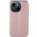 Фото Кожаный чехол-книжка Classy для TECNO Spark Go 1 (KL4) / Spark Go 2025 (Rose Gold) на vchehle.ua