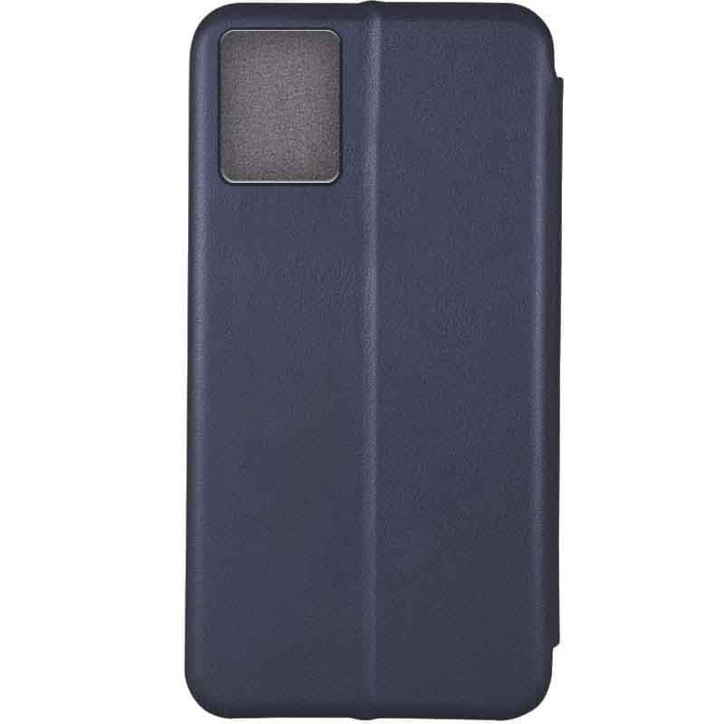 Фото Шкіряний чохол-книжка Classy на Xiaomi Redmi 12 (Темно-синій) на vchehle.ua