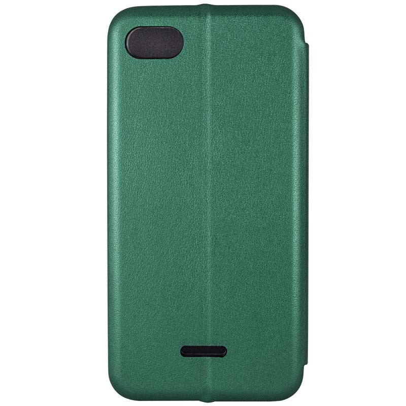 Фото Шкіряний чохол-книжка Classy на Xiaomi Redmi 6A (Зелений) на vchehle.ua