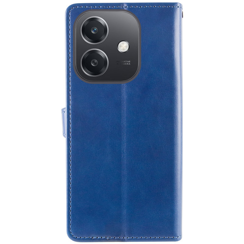 Заказать Кожаный чехол-книжка GETMAN Gallant (PU) для Oppo A3 4G / A3x 4G/ A40m (Синий) на vchehle.ua