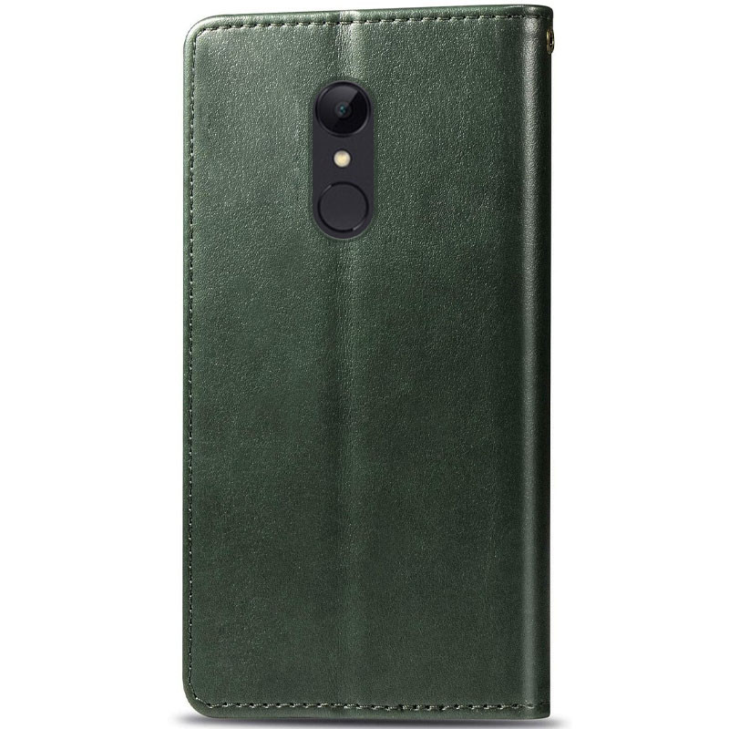 Кожаный чехол-книжка GETMAN Gallant (PU) для Xiaomi Redmi Note 4X / Note 4 (Snapdragon) (Зеленый) в магазине vchehle.ua