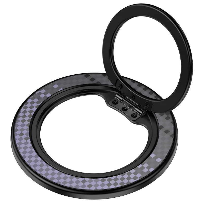 Магнітне кільце-тримач Magnetic Safe Ring Holder (Black-Gray)
