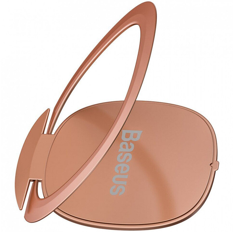 Фото Магнитный держатель для телефона Baseus Invisible phone ring holder (SUYB-0) (Rose Gold) на vchehle.ua