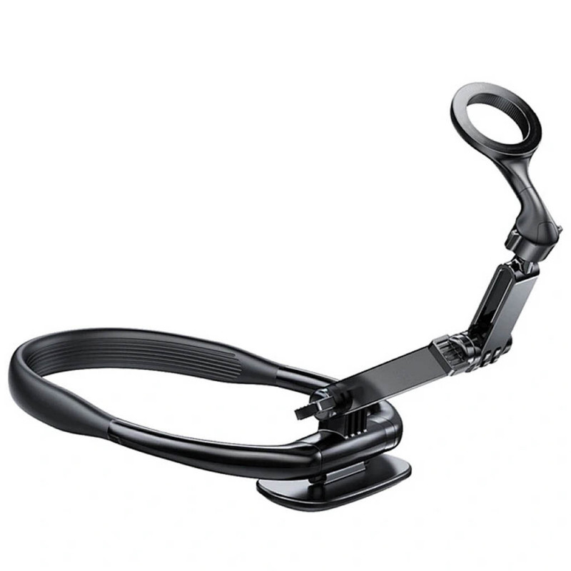 Фото Магнитный держатель для телефона WIWU Wi-CH320 на шею (Black) на vchehle.ua