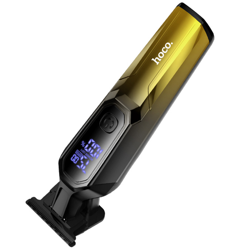 Фото Машинка для стрижки волосся Hoco HP27 Engraving (Gold) в маназині vchehle.ua