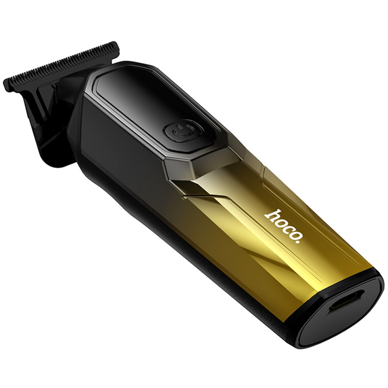Машинка для стрижки волосся Hoco HP27 Engraving (Gold) в магазині vchehle.ua