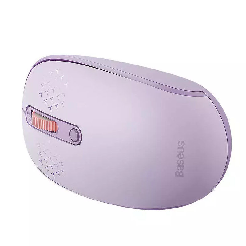 Купить Мышь беспроводная Baseus F01B Tri-Mode Bluetooth + 2.4G (B01055503833) (Purple) на vchehle.ua