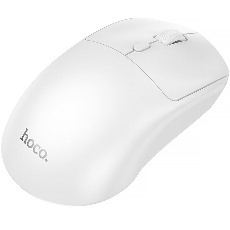 Фото Мышь беспроводная Hoco GM42 Platino 2.4G (White) на vchehle.ua