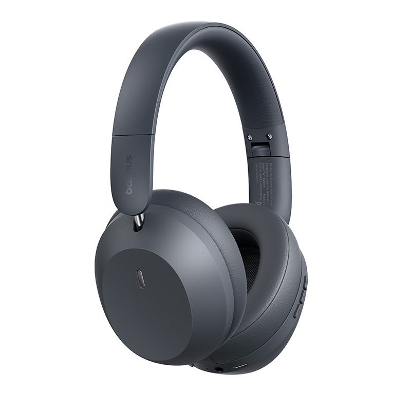 Фото Накладні бездротові навушники Baseus Bass 35 Max (A00070800) (Twilight Grey) в маназині vchehle.ua