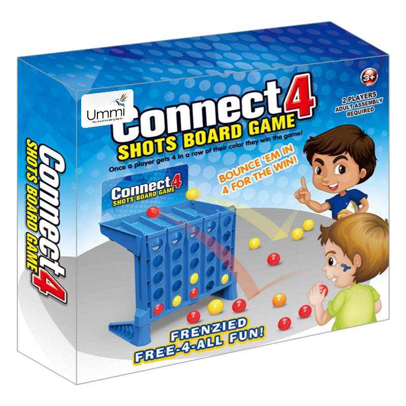 Купить Настольная интерактивная игра Ummi 22013 Connect 4 Shots Board Game (Blue) на vchehle.ua