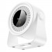 Фото Настільний вентилятор Hoco HX66 desktop circulating fan 3000 mAh (White) в маназині vchehle.ua