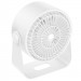 Замовити Настільний вентилятор Hoco HX66 desktop circulating fan 3000 mAh (White) на vchehle.ua