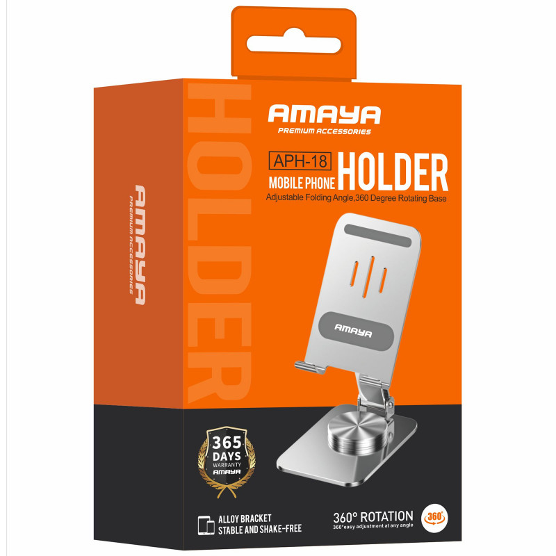 Фото Підставка для телефону Amaya APH-18 (Gray) на vchehle.ua