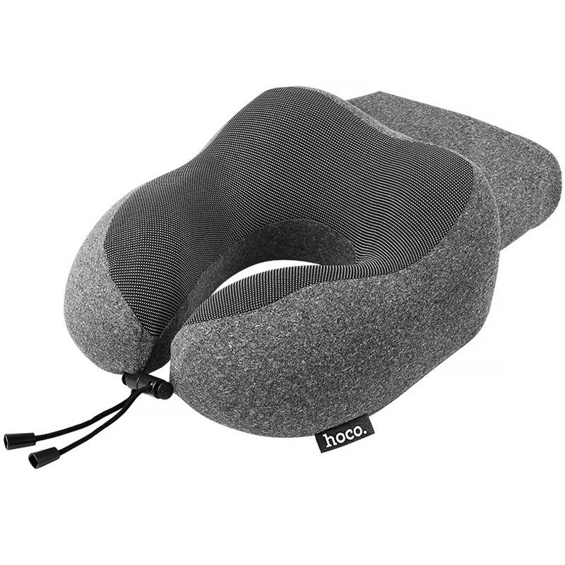 Подушка Hoco HX70 Neck Fitting memory foam (Black)