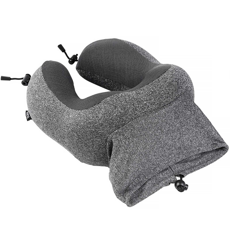 Фото Подушка Hoco HX70 Neck Fitting memory foam (Black) в магазине vchehle.ua