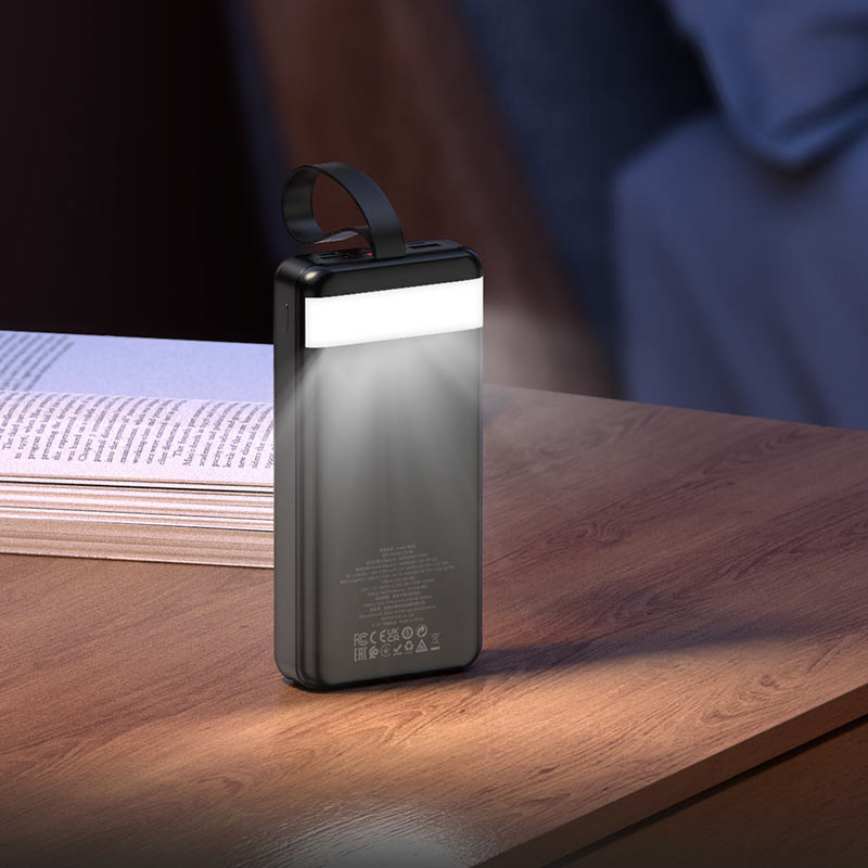 Купити Power Bank Hoco 30000 mAh J123B Element 22.5W+PD20W (Black) на vchehle.ua