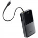 Фото Power Bank Baseus 10000 mAh EnerFill Bipow2 Pro 22.5W (E0027601) (Black) на vchehle.ua