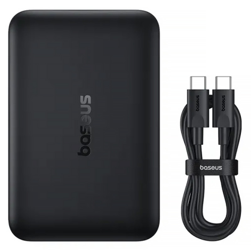 Power Bank Baseus 10000mAh EnerFill FM11 Ultra-Mini 22.5W с БЗУ (PPFM11-1022) (Black) в магазине vchehle.ua