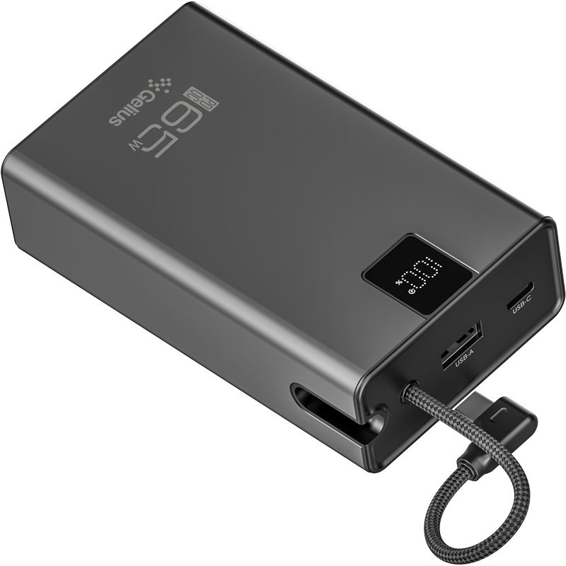 Купить Power Bank Gelius 20000 mAh Veyron GP-PB312 65W QC+PD (Black) на vchehle.ua