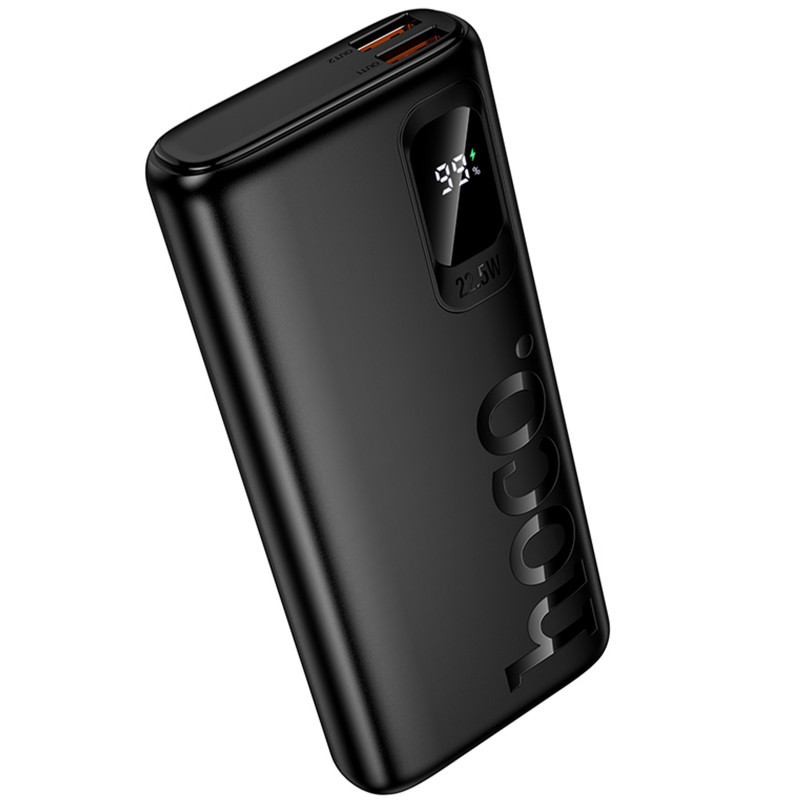 Фото Power Bank Hoco 10000 mAh J158 Pro Runner 22.5W+PD20W (Black) в магазине vchehle.ua