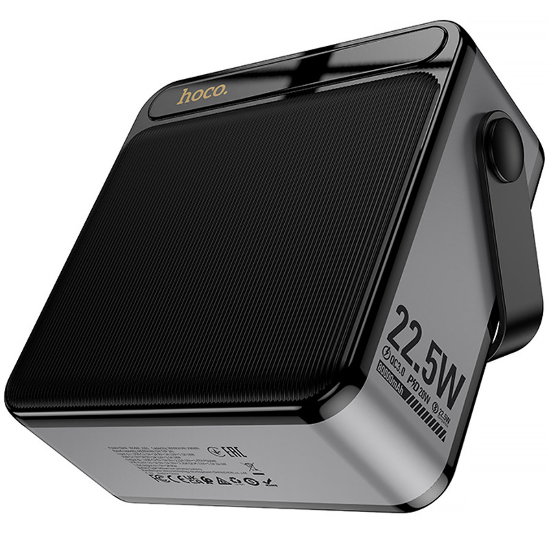 Заказать Power Bank Hoco 80000 mAh J161 Power 22.5W+PD20W with lighting (Black / Gray) на vchehle.ua