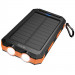 Фото Портативний ЗП Power Bank Hoco J164 Platinum solar 10.5W with lighting 8000 mAh (Black) в маназині vchehle.ua