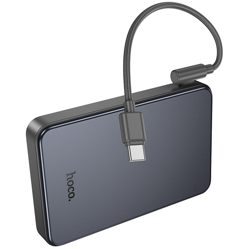 Заказать Power Bank Hoco 10000 mAh J170 Starlight 22.5W+PD20W with cable (Metal gray) на vchehle.ua