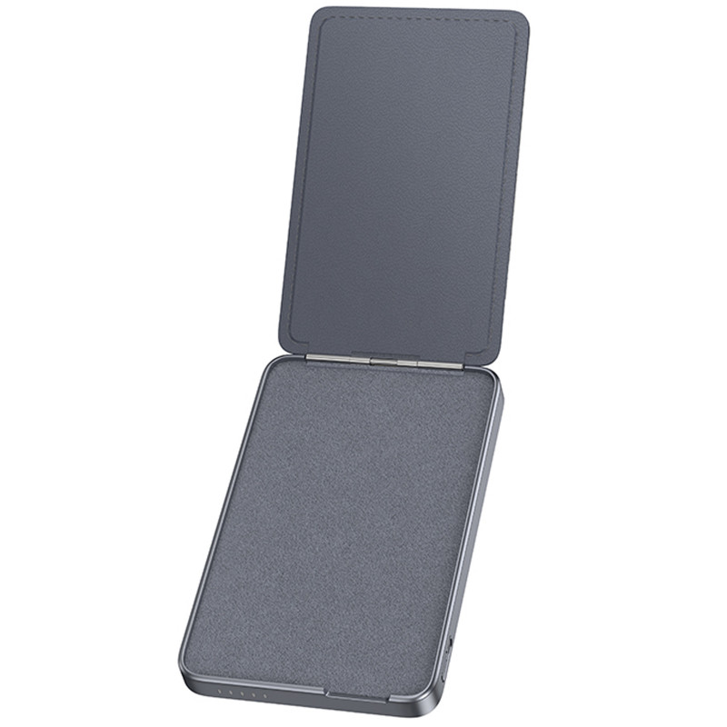Заказать Power Bank Hoco 5000 mAh Q46 Title PD20W с БЗУ+card holder (Silver gray) на vchehle.ua