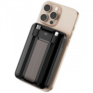 Power Bank WIWU 10000 mAh Wi-P061 22.5W+PD20W с БЗУ+iWatch with cable