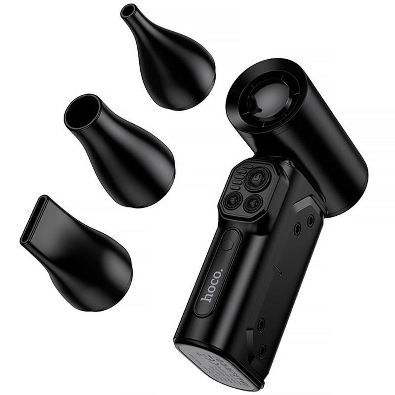 Заказать Портативный турбовентилятор Hoco HX68 Flujo fan (Black) на vchehle.ua