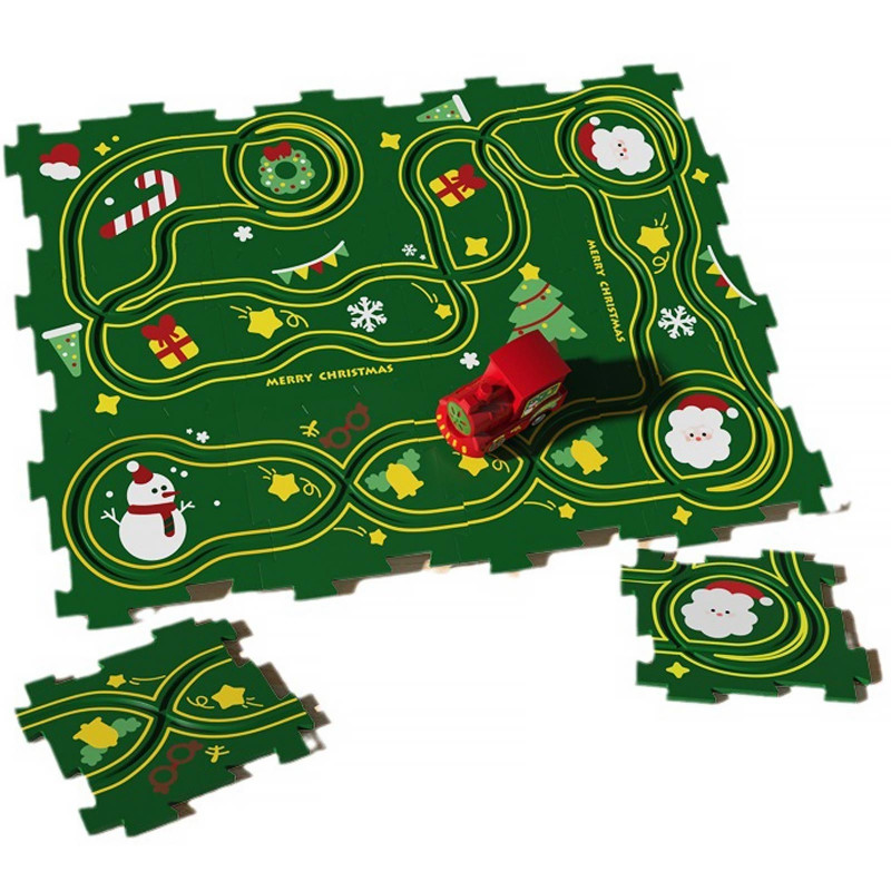 Купить Развивающая игрушка-пазл SHT XDL588-19 Merry Christmas (13pcs) (Green) на vchehle.ua