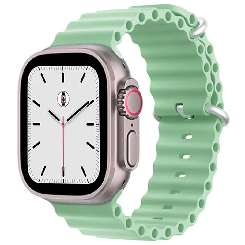 Ремешок Ocean Band для Apple Watch 38/40/41/42mm(ser.10) (Зеленый / Pistachio)