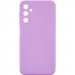 Силиконовый чехол Candy Full Camera для Samsung Galaxy A37 5G (Сиреневый / Dasheen)